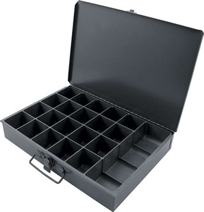 Allstar Performance Metal Storage Case 21 Comp 9.5X13.5X2