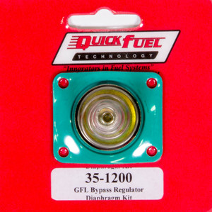 Quick Fuel Technology Gflt Bypass Pressure Regulator Diaphram