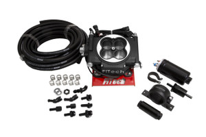 Fitech Fuel Injection Go Efi 4 Master Kit System Black Finish
