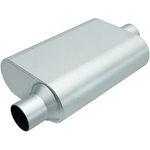 Magnaflow Perf Exhaust Rumble Aluminizd Muffler 2.25In Offset In/Center Magnaflow Perf Exhaust Rumble Aluminizd Muffler 2.25In Offset In/Center