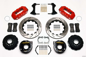 Wilwood Brake Kit Rear Chevy 12 Bolt 2.81In Offset