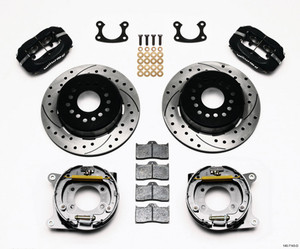 Wilwood P/S Park Brake Kit Small Ford 2.66In