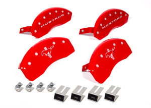 Mgp Caliper Cover 15-   Mustang Caliper Covers Red