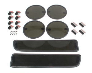 G.T. Styling Vette 84-90 Turn/Tail W/ Rubber Blackout (6) Pcs
