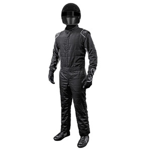 K1 Racegear Suit Outlaw Med / Lrg Black / Gray Sfi 3.2A/5