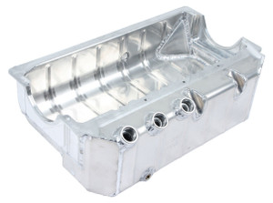 Champ Pans Sbc Dry Sump Oil Pan W/ Dart Block #12An Orb
