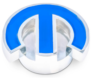 Proform Mopar Deluxe Air Cleaner Nut Chrome W/Blue Emblem