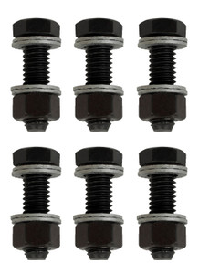 Proform Wedge Locking Header Bolts - 3/8In X 1In