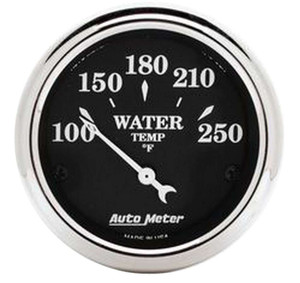Autometer 2-1/16In O/T/B Water Temp. Gauge 100-250