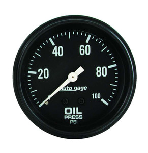 Autometer 0-100 Oil Pressure A/Gag