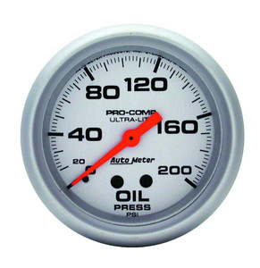 Autometer 2-5/8In Mech Oil Pressure 0-200 Psi