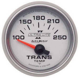 Autometer 2-1/16In U/L Ii Trans. Temp. Gauge 100-250