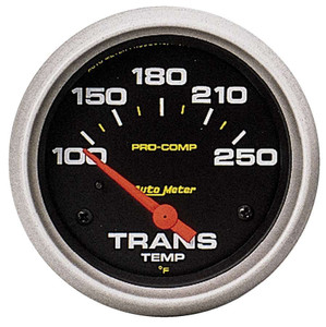 Autometer 2-5/8In Pro-Comp Trans. Temp Gauge 100-250