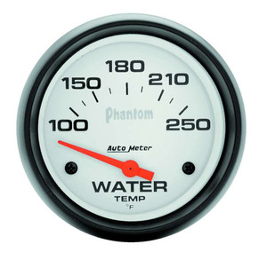 Autometer 2-5/8In Phantom Water Temp. Gauge 100-250