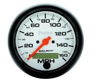 Autometer 3-3/8In Phantom Electric Speedo 0-160Mph