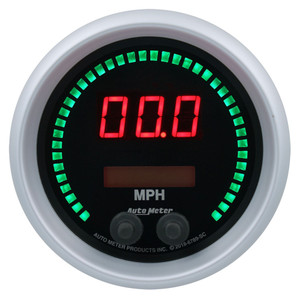 Autometer 3-3/8 Speedometer 260Mph Elite Digital Sc Series