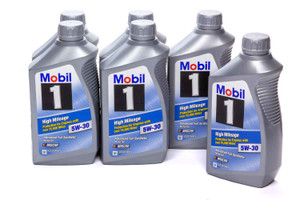 Mobil 1 5W30 High Mileage Oil Case 6X1Qt Bottles