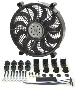 Derale 12In High Output Rad Fan Single