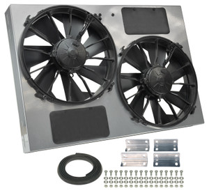 Derale 13In Dual High Output Rad Fans Puller