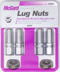 Mcgard Lug Nut 1/2 X-Long Shank Race W/ Center Washer