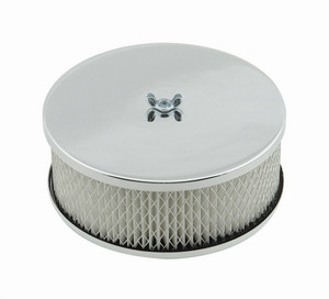 Mr. Gasket 6.5In Chrome Air Cleaner