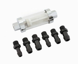 Mr. Gasket Clear View Universal Fuel Filter