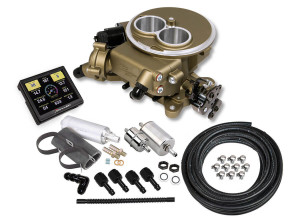 Holley Sniper 2300 Efi Master Kit Gold Finish