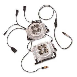 Holley Super Sniper 4150 2X4 Efi Kit - Polished