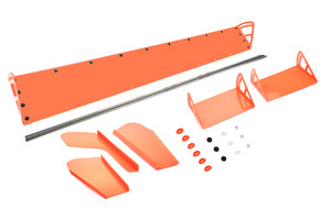 Dominator Race Products Plastic Spoiler 8X72In Lm Fluorescent Orange