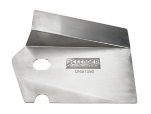 Defender Race Bodies Rack Mud Guard Rocket Black & Grey