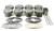 Mahle Pistons Ls1 Powerpak F/T Piston Set 4.010 Bore