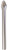 Triple X Race Components Nose Wing Post Straight Aluminum