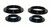 Prothane Mustang Rr Coil Spring Isolator 79-01