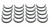 Sce Gaskets Sbc Rear Main Seals 2-Piece Dyno-Pak (10)