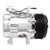 Tuff-Stuff Peanut A/C Compressor R134A Polished 8 Groove