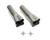 Hedman Weld-On Collectors 1-3/4In X  3In (Pair)