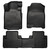 Husky Liners 10-14 Mustang Front/2Nd Seat Floor Liners Black