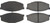 Centric Brake Parts Premium Ceramic Brake Pa Ds Shims And Hardware