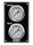 Quickcar Racing Products Mini Brake Bias Gauge Panel Vertical Black