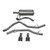 Corsa Performance 09-18 Dodge Ram 4.7/5.7L Cat Back Exhaust Kit