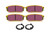 Ebc Brakes Usa Inc Brake Pads Yellowstuff Rear Toyota
