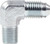 Allstar Performance Adapter Fitting -4 To 1/8 Npt 90 Deg