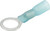 Allstar Performance Ring Terminal 3/8In Hole Heat Shrink 16-14 10Pk