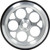 Allstar Performance Wheelie Bar Wheel 5-Hole