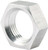 Allstar Performance 3/4-16 Lh Steel Jam Nuts Thin O.D. 10Pk