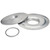 Allstar Performance Flat 14In Air Cleaner Kit Plain