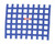Racequip Ribbion Window Net Blue Non-Sfi
