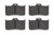Wilwood Brake Pad 7112-20 Dl .49 Thick Axle Set