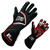 K1 Racegear Gloves Flight Medium Black-Red