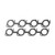 Mahle Original/Clevite Header Gasket Set - Sbc Round-Port 1.875